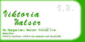viktoria walser business card
